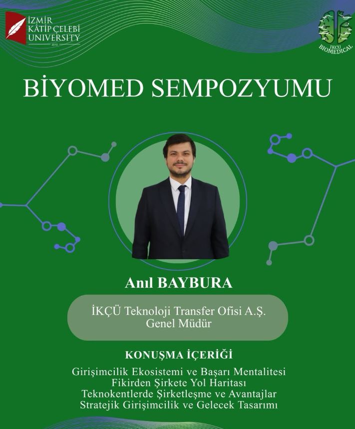 İKÇÜ TTO, 4. Geleneksel Biyomed Sempozyumu’nda Katılımcılarla Buluştu