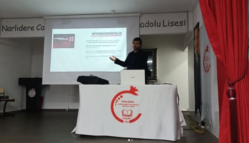 İKÇÜ TTO A.Ş. Genel Müdürü Anıl Baybura Öğrencilerle Buluştu